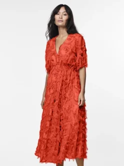 Naisten Mekko, K-YASPAZYLLA 2/4 MIDI DRESS>Y.A.S Clearance