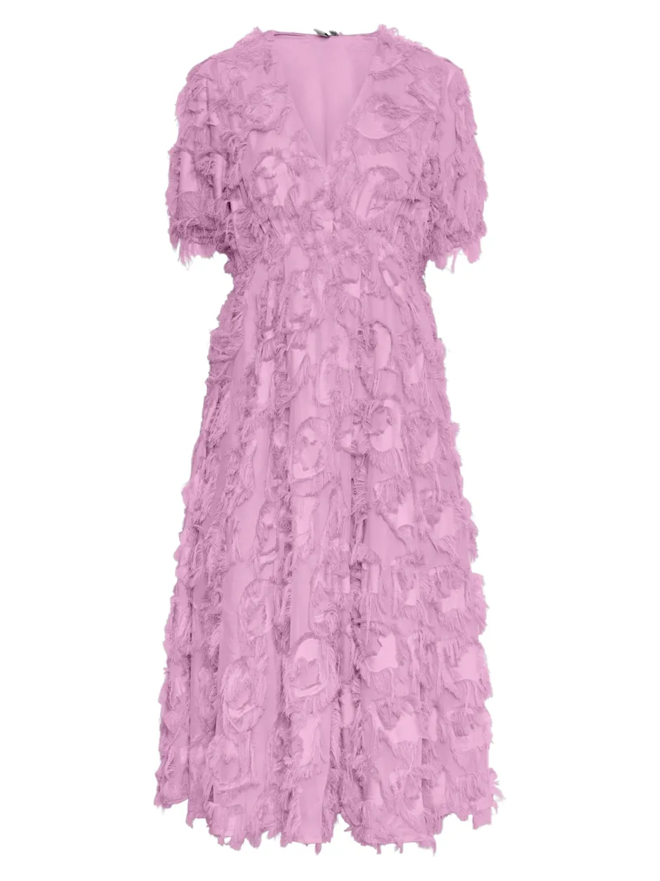 Naisten Mekko, K-YASPAZYLLA 2/4 MIDI DRESS>Y.A.S Hot