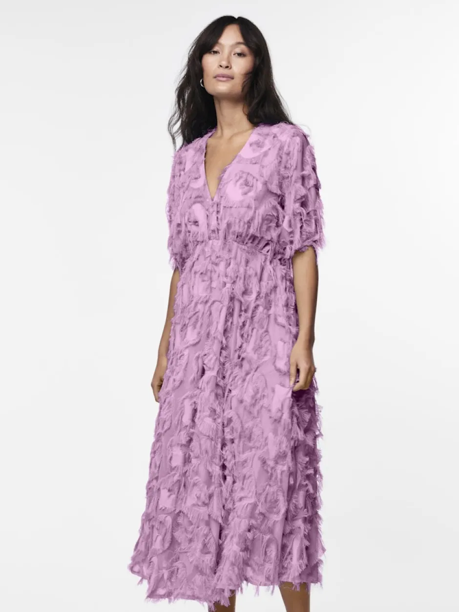 Naisten Mekko, K-YASPAZYLLA 2/4 MIDI DRESS>Y.A.S Hot