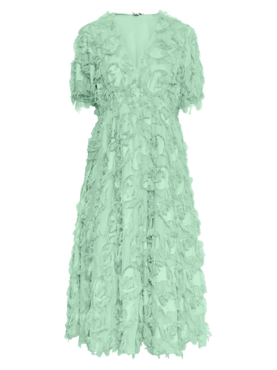 Naisten Mekko, K-YASPAZYLLA 2/4 MIDI DRESS>Y.A.S