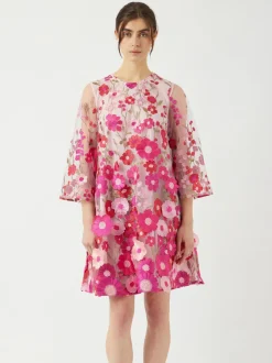 naisten mekko, YASFLOWERING 3/4 DRESS i>Y.A.S Online