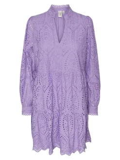 Naisten Mekko YASHOLI LS DRESS S Liila><noscript><img width=