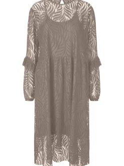 Naisten Mekko YASLUCIANNA LS LONG LACE DRESS>Y.A.S Hot