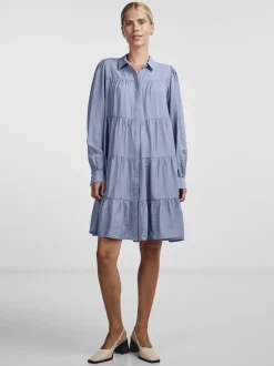 Naisten Mekko, YASPALA LS SHIRT DRESS>Y.A.S Best