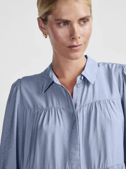 Naisten Mekko, YASPALA LS SHIRT DRESS><noscript><img width=