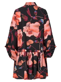 naisten mekko YASPILANA LS DRESS S, Black Pilana><noscript><img width=