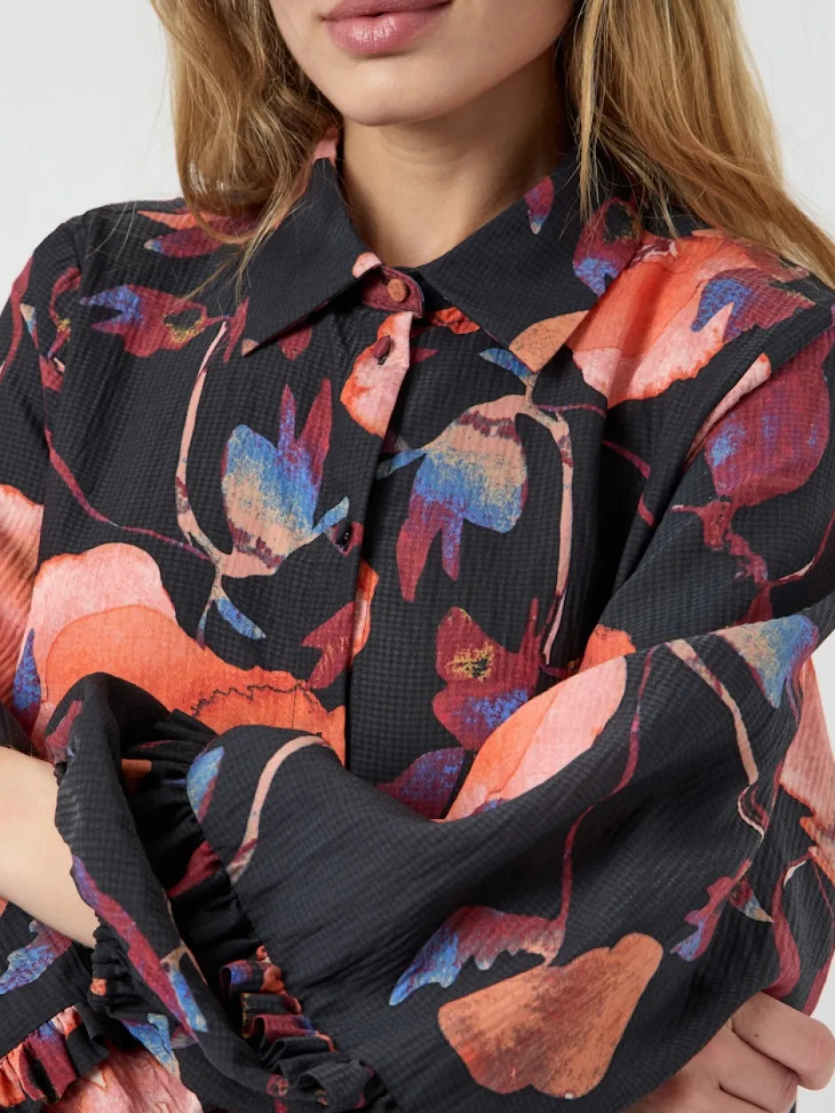 naisten mekko YASPILANA LS DRESS S, Black Pilana>Y.A.S Online