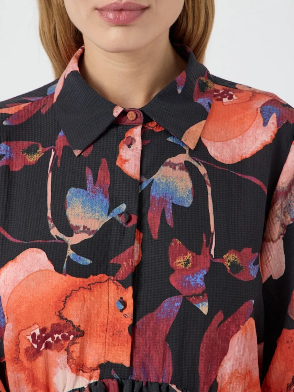 naisten mekko YASPILANA LS DRESS S, Black Pilana>Y.A.S Online