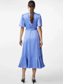 Naisten Mekko, YASTHEA 2/4 MIDI WRAP DRESS>Y.A.S Online