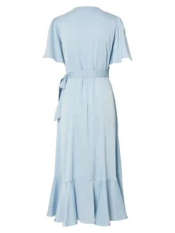 Naisten Mekko, YASTHEA 2/4 MIDI WRAP DRESS><noscript><img width=