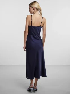 Naisten Mekko, YASTHEA STRAP LONG DRESS>Y.A.S New