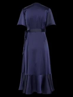 Naisten Mekko, YASTHEA 2/4 MIDI WRAP DRESS><noscript><img width=