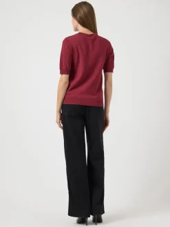 naisten neule, YASLENA SS KNIT PULLOVER S.>Y.A.S Best