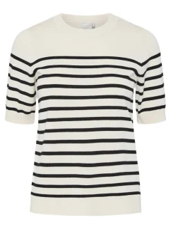 naisten neule, YASLENA SS KNIT PULLOVER S. n>Y.A.S