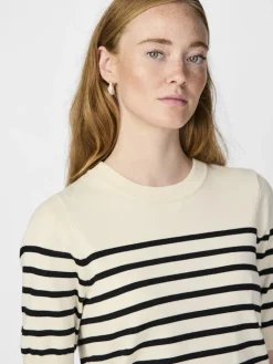 naisten neule, YASLENA SS KNIT PULLOVER S. n><noscript><img width=