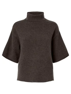 naisten neulepusero, YASEMILA 2/4 WOOL KNIT PULLOVER S. NOOS>Y.A.S Discount