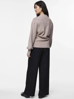 Naisten Neulepusero, YASFONNY LS KNIT PULLOVER S. NOOS>Y.A.S Outlet