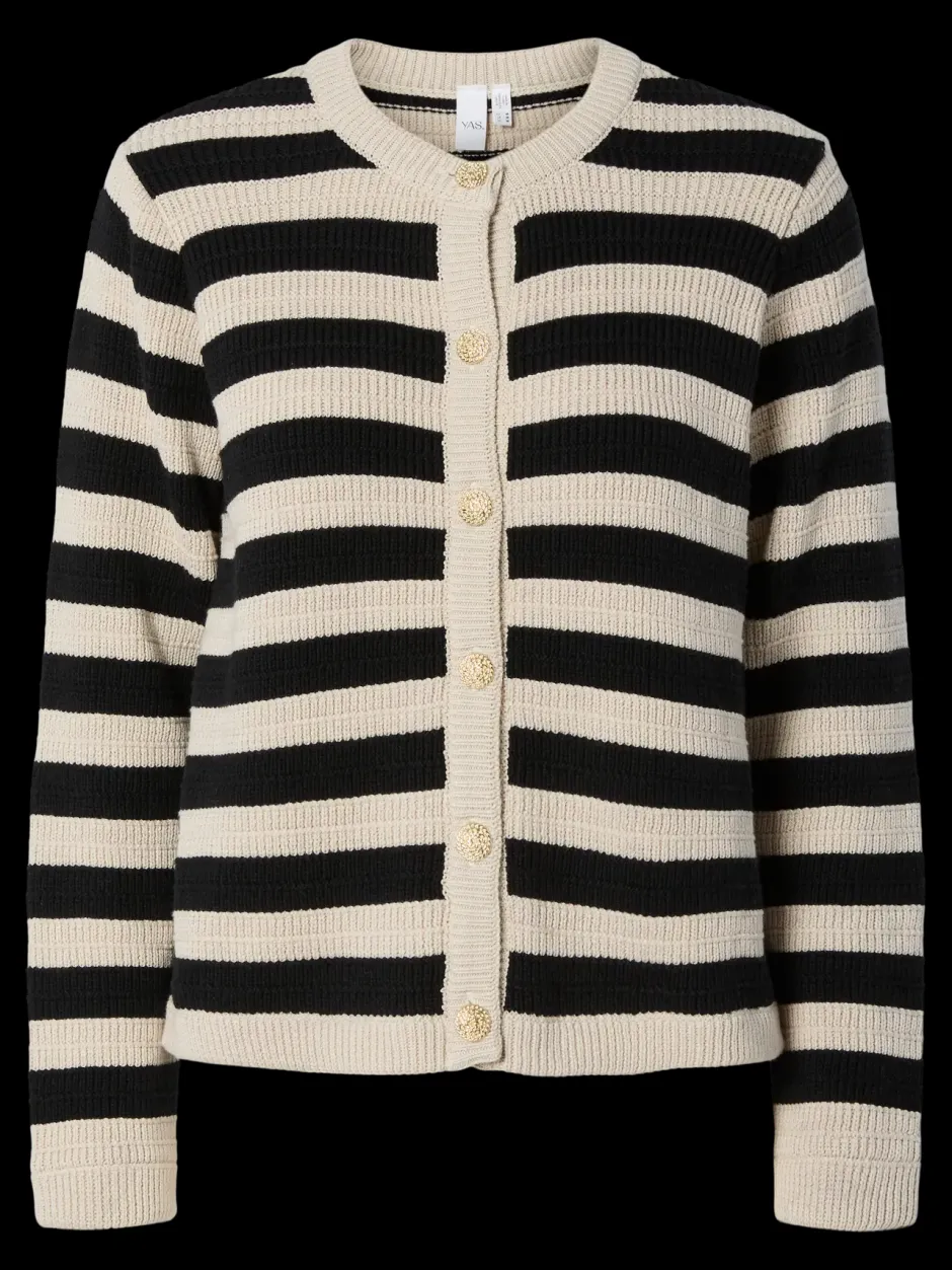 Naisten Neuletakki, Yassironi LS Knit Cardigan>Y.A.S Hot