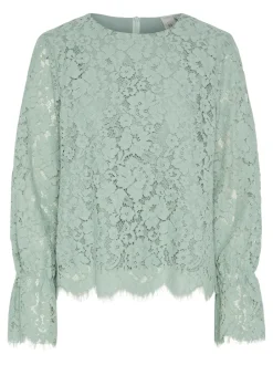 naisten paita, YASPERLA LS LACE TOP S>Y.A.S Clearance