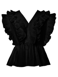 naisten paita, YASRUNA CS RUFFLE TOP>Y.A.S Sale