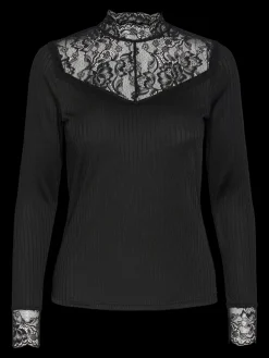 pusero, YASBLACE LS TOP>Y.A.S Hot