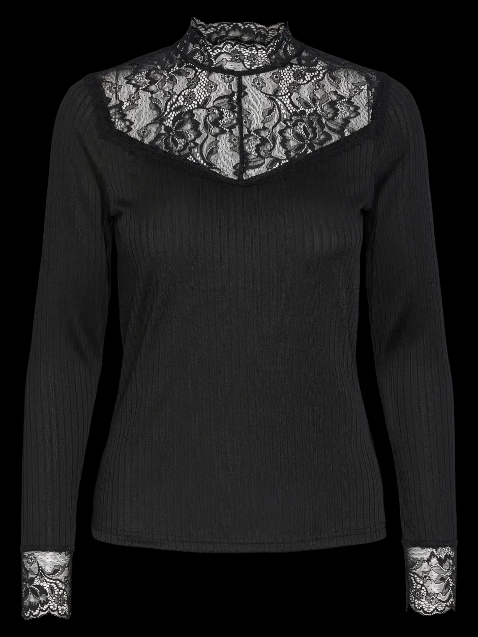 pusero, YASBLACE LS TOP>Y.A.S Hot