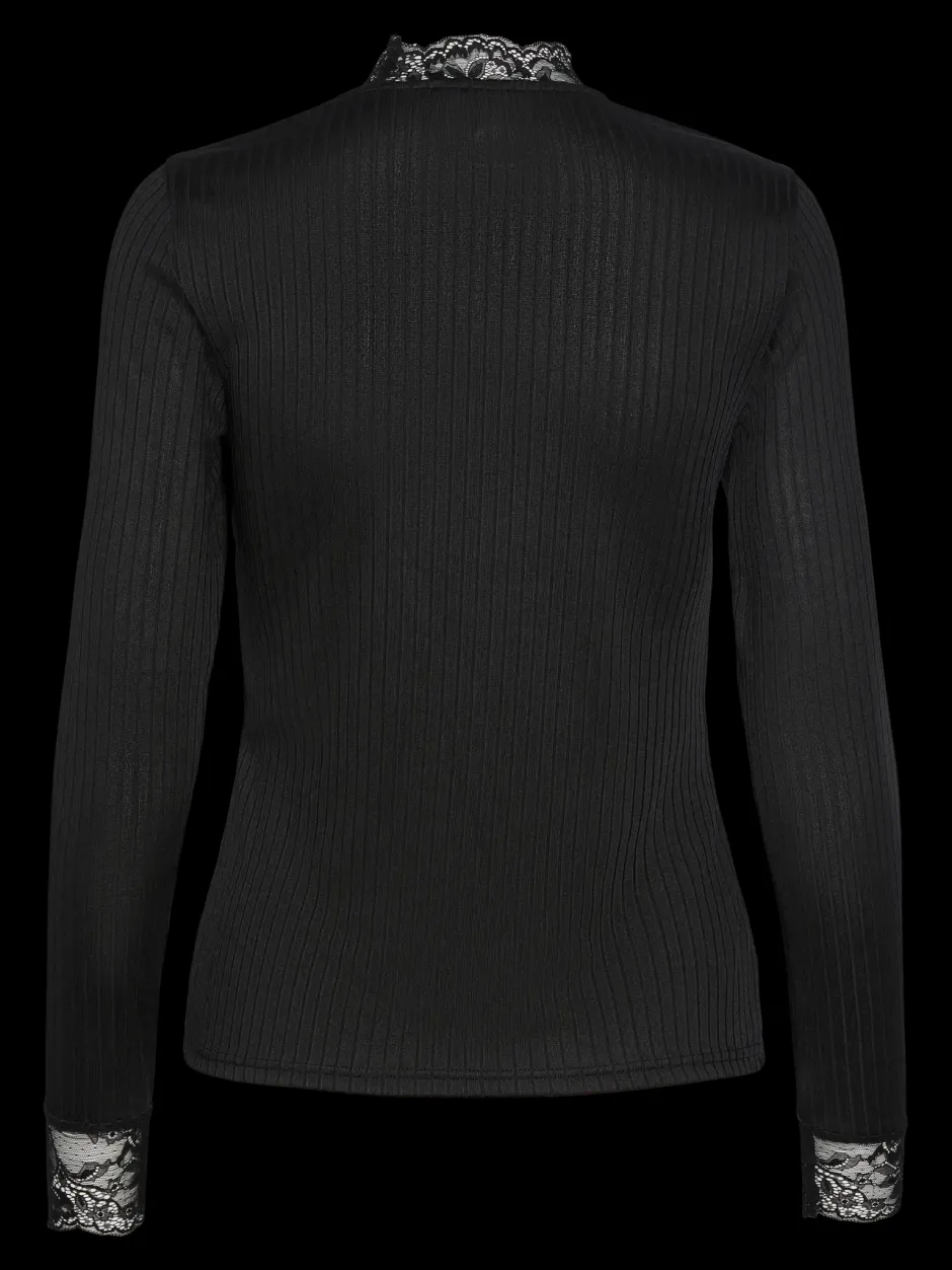 pusero, YASBLACE LS TOP>Y.A.S Hot